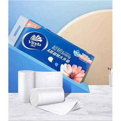 維達卷類衛生紙 780g 實心卷紙（10卷/提）